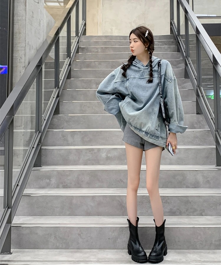 【2枚購入で 2oo円OFF!今週は25%オフ】新作 おしゃれ 身長アップ INS 美脚 ショットブーツ 太ヒール ミドルヒール マーディンブーツ 騎士ブーツ 滑り止め ショートブーツスノーブーツ