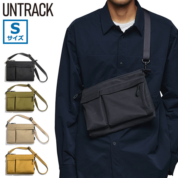 サコッシュ 斜めがけバッグ 小さめ かっこいい 大人 軽量 横型 おしゃれ 撥水 CITY/VT Helmet Shoulder S 60022