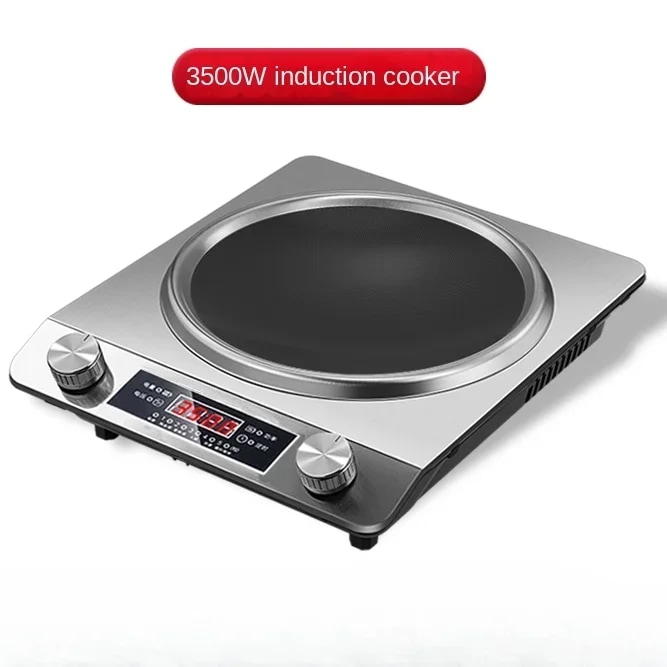家庭用凹型電磁調理器,業務用電気調理器,3500W,高出力,特殊中華鍋,新品 - 6