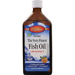 CARLSON社　ザ ファイネスト フィッシュオイルリキッド オレンジ 500 mL