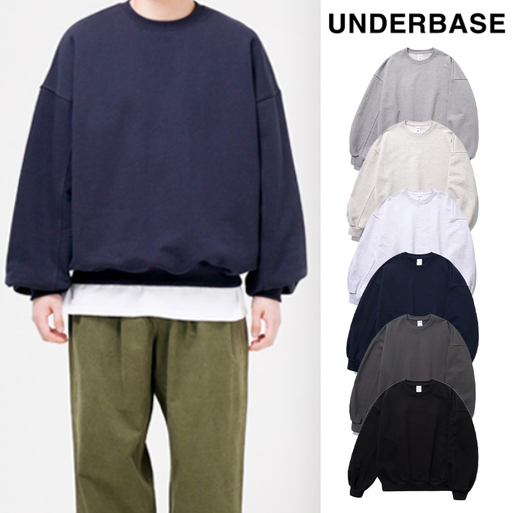 [UNDERBASE] Groovy heavyweight sweatshirts