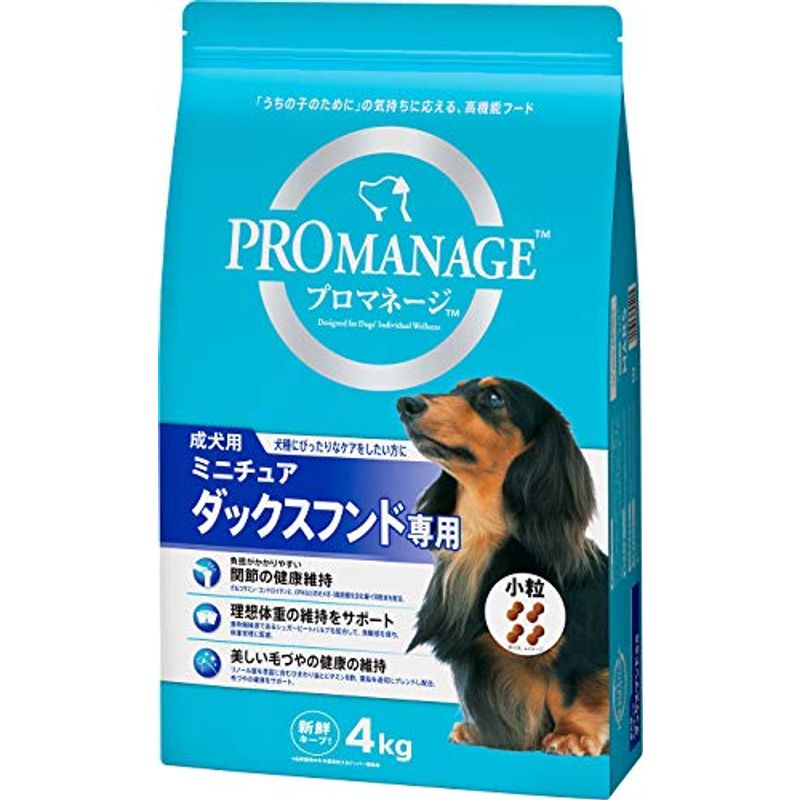 日本製 犬種別 ドッグフード 成犬用 (ケース販売) 4kg3 ミニチュアダックスフンド専用 ドッグフード