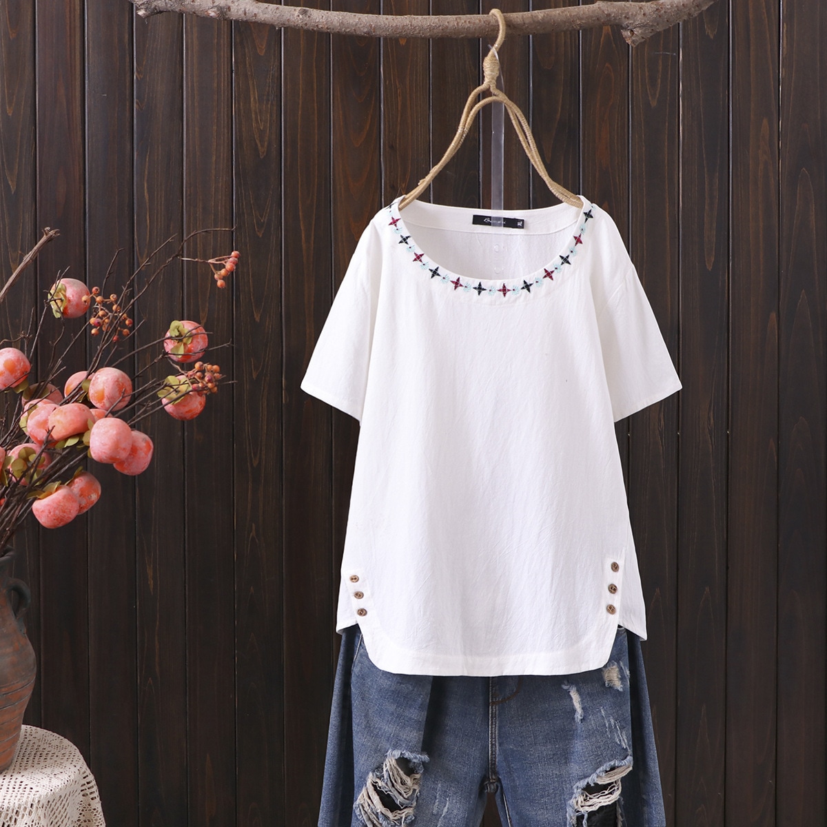 Tシャツ 韓国 半袖 レディーストップス 大きいサイズ 3l 4xl 5lブラウス カジュアル ゆっ