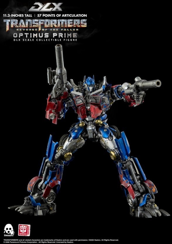 新品未開封Threezero 『トランスフォーマーリベンジ』　オプティマスプライム　Transformers Optimus Prime DLX アクションフィギュア