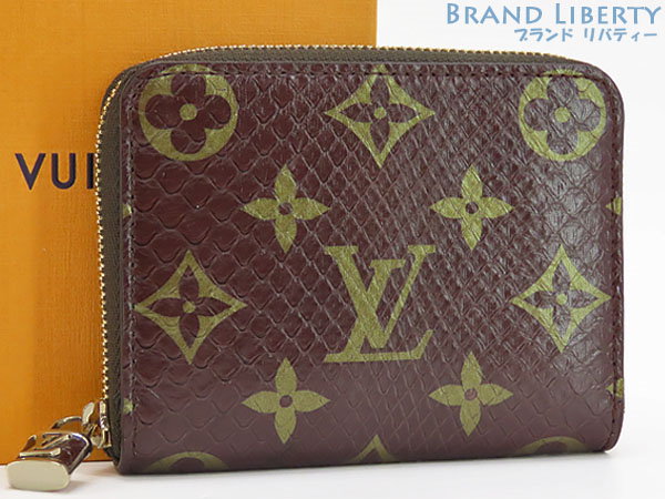 新品同様 ルイ・ヴィトン ポルトモネ・ロン M81173 since1854 LOUIS VUITTON 長い コインケース 小銭入れ