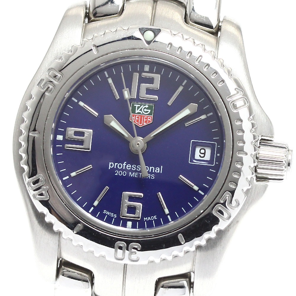 タグホイヤー TAG HEUER WT1413 リンク デイト クォーツ レディース 良品 _914171【中古】