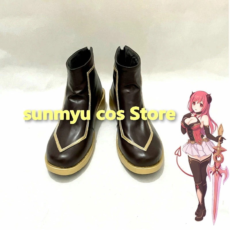 プリンセスコネクト!Re:Dive 支倉伊緒 ブーツ コスプレ靴 　サイズオーダー可能