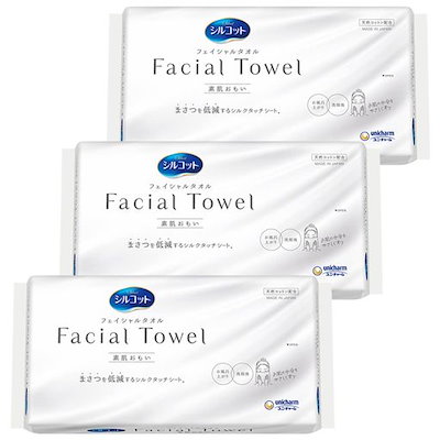 【まとめ買い】シルコット フェイシャルタオル FACIA...のサムネイル