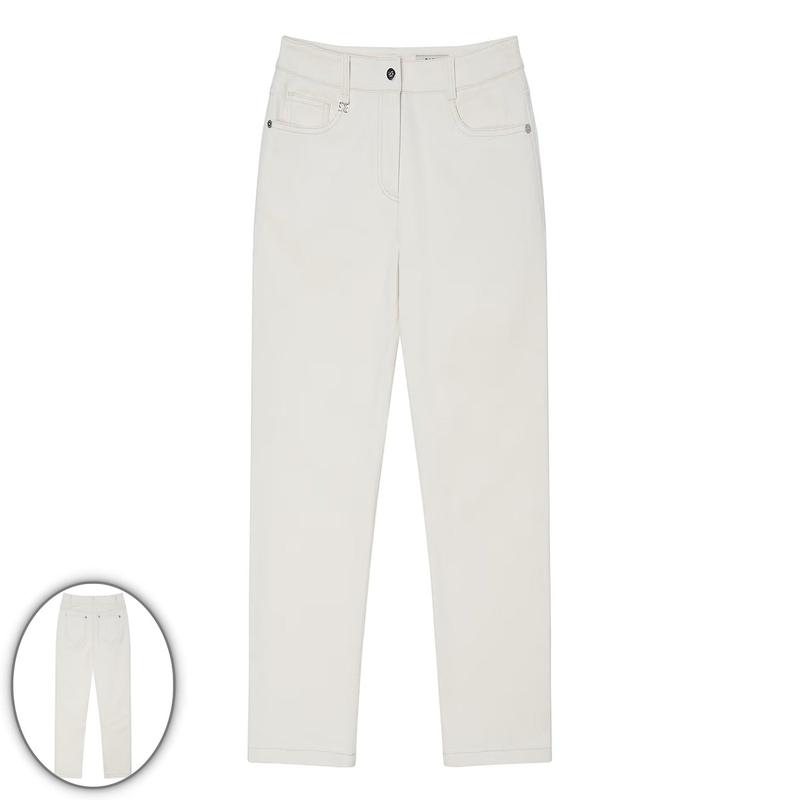 女性裏起毛コットン スリムバギーパンツ (DNPA5D781)_s