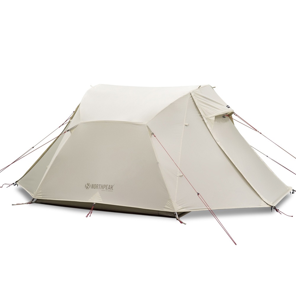 ノースピーク Northpeak PLAYER 2 - SOY MILK 韓国ブランド 2人用 ツーリングテント コンパクト ホワイト メッシュ UV 耐水圧3000mm