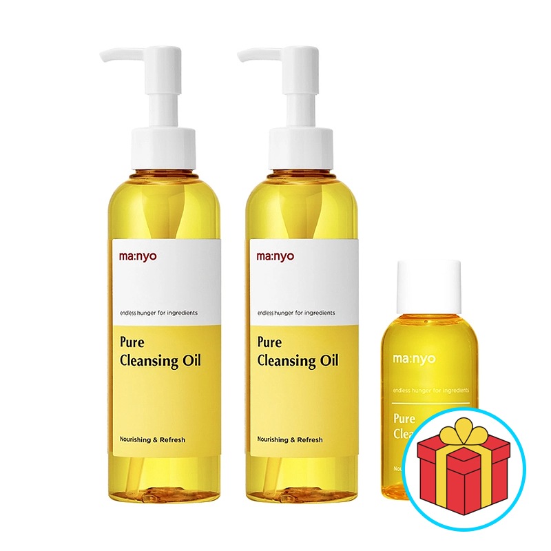 魔女工場 ピュアクレンジングオイル200mlx2+55mlx1贈呈 メイク落とし ベストセラークレンジング部門1位 毛穴汚れ 韓国コスメ メイクアップリムーバー 韓国人気 スキンケア 5,151円