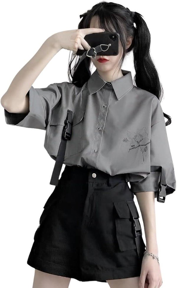 Qoo10] 地雷系 セットアップ サブカル地雷 服