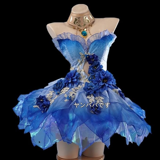 原神ニィロウコスプレ 衣装+角+頭飾り(ウィッグ 靴別売り)