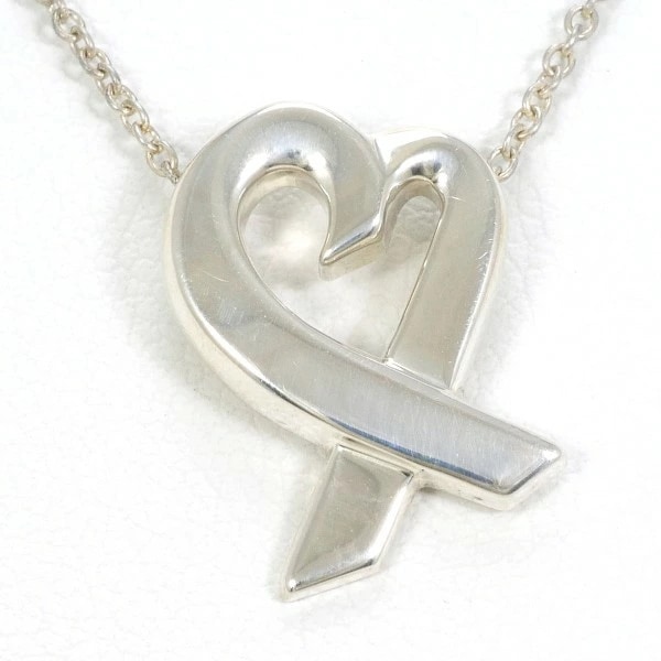 ティファニー ラビングハート シルバー ネックレス 総重量約2.9g 約42cm ジュエリー 中古 7,987円