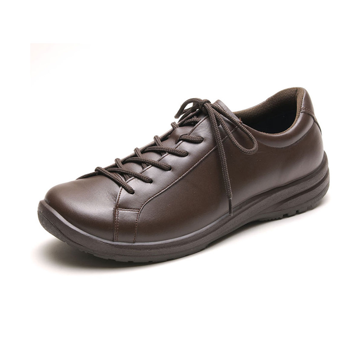 アサヒメディカルウォーク ウォーキングシューズ メンズ サイドファスナー ウォーキング 通勤 本革 旅行 日本製 メディカルウォークWK M028