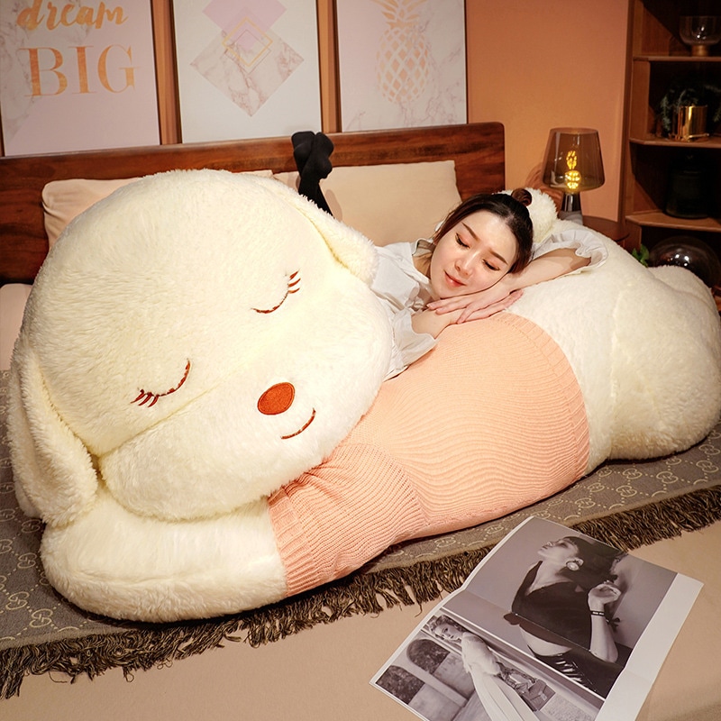特大セーターパパ犬ぬいぐるみかわいい子犬大きな枕女の子ベッド睡眠人形人形 6,940円
