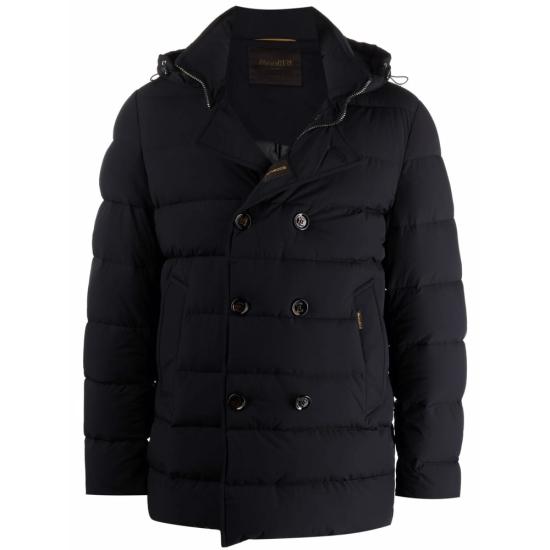 MOORER Men Bubble Jackets I100188 FLORIO KN DKBLU BLUE