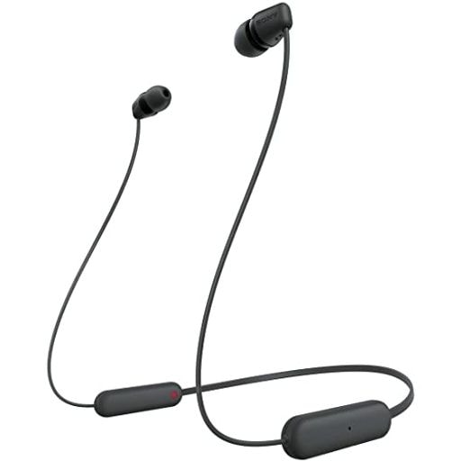 ワイヤレスイヤホン WI-C100:BLUETOOTH対応/25時間スタミナ/IPX4防滴/DSEE搭載 ブラック WI-C100 BZ 小
