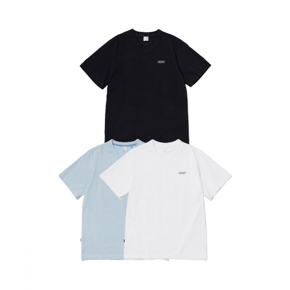 [アイダー] メンズキネティッククールショートスリーブ Vネック Tシャツ_DMM23265 4,813円