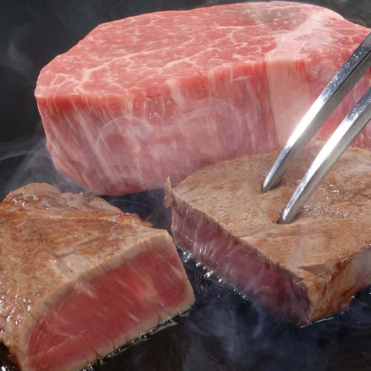 岩手 前沢牛 ヒレステーキ 100g3枚 離島は配送不可 4800003