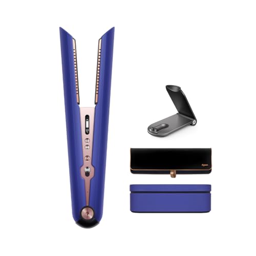 Dyson(ダイソン) Corrale ヘアアイロン コードレス (ビンカブルー／ロゼ HS07 VBR BX) 収納ボックスポーチ付き 【2