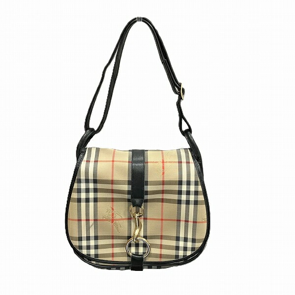 バーバリー ノバチェック バッグ ショルダーバッグ ハンドバッグ レディース 【中古】