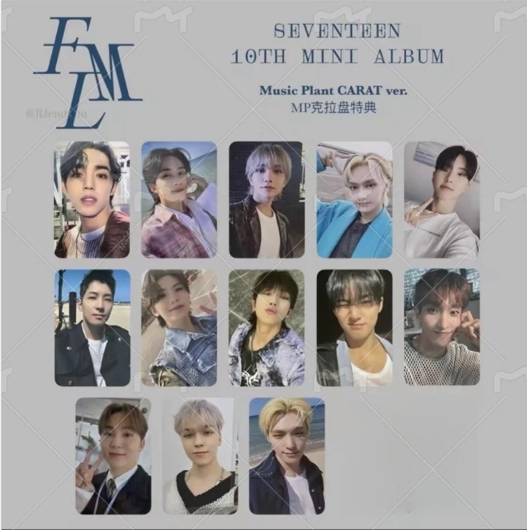 Seventeen yzy 一直娱 mini10 fml mp 中崋 クラーク盤特典 全員セット