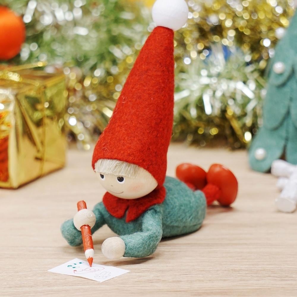 ノルディカニッセ 落書きをする男の子 Joy to the world