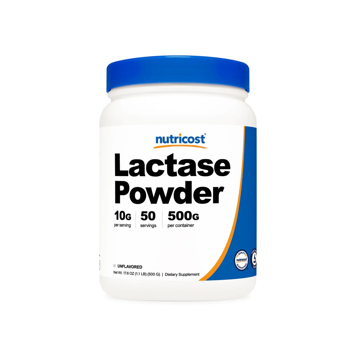 [USA] Nutricost ニュートリコスト Lactase Powder 無味 (500 GM)