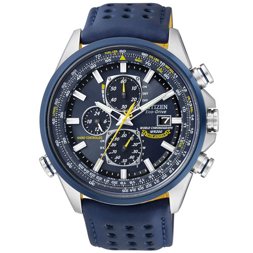 シチズン 【国内正規品】プロマスター　ダイレクトフライト　ブルーエンジェルスモデル　流通限定 エコ・ドライブ電波時計　SKYシリーズ　メンズタイプ AT8020-03L
