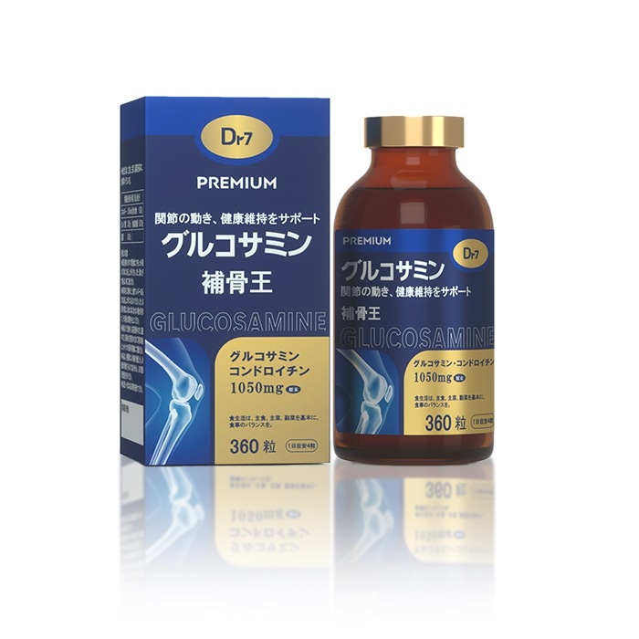 【大容量90日分】グルコサミン＆コンドロイチン サプリ 日本製 360粒 GMP認定工場製造 関節ケアサポート 軟骨成分配合 17,237円