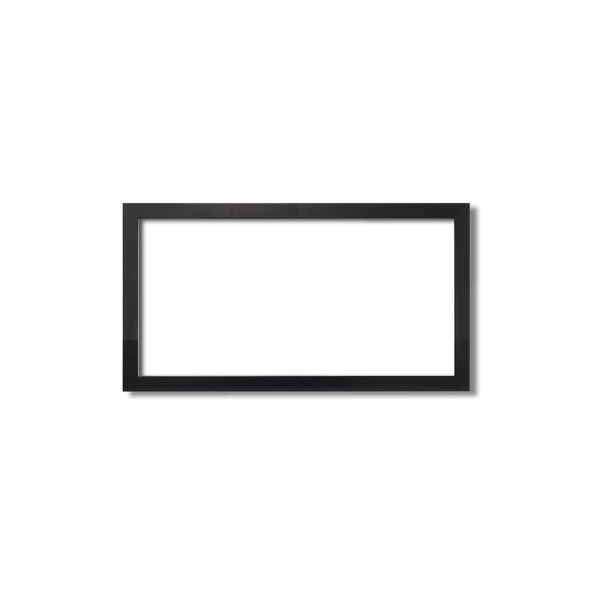 長方形額厚みのある作品収納可納 縦横兼用 横長額 厚み19mmまで 長方形額（400200mm） 黒