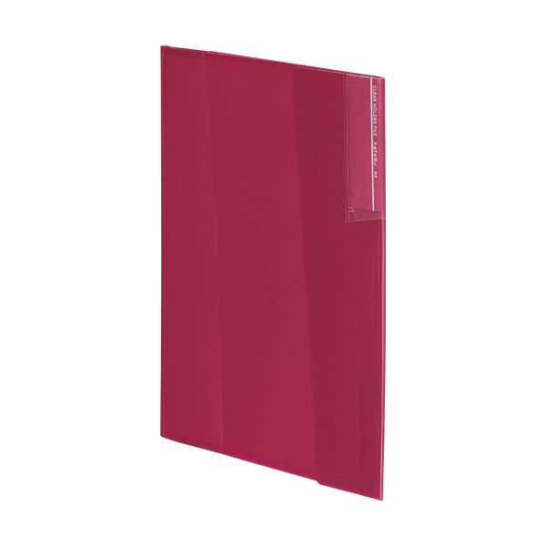 （まとめ）コクヨクリヤーホルダーファイル［KaTaSu］ A4 レッド フ-KC5720R 1冊 (×10セット)