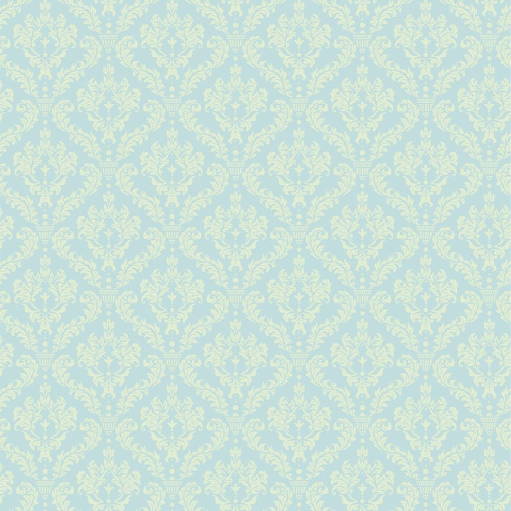 （まとめ買い）ササガワ 包装紙 ファンシー/バラエティ柄 ミルトブルー 半才判 50枚入 49-1403 [x3]