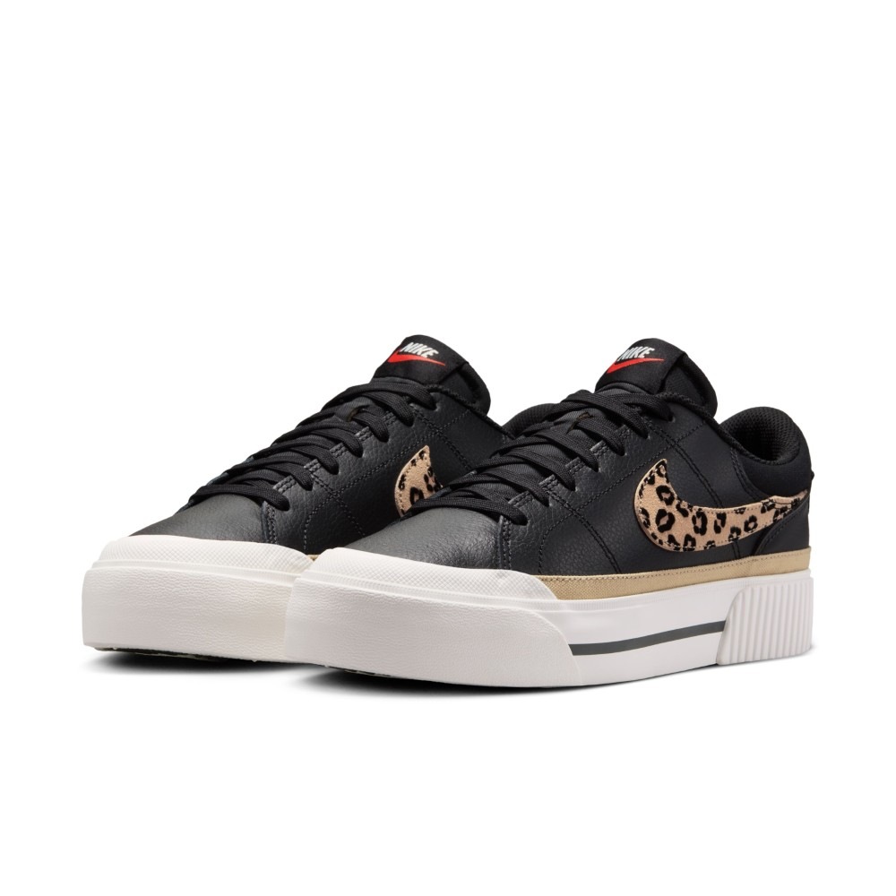 NIKE スニーカー レディース ナイキ コート レガシー リフト HF9548 NIKE COURT LEGACY LIFT 豹柄 厚底