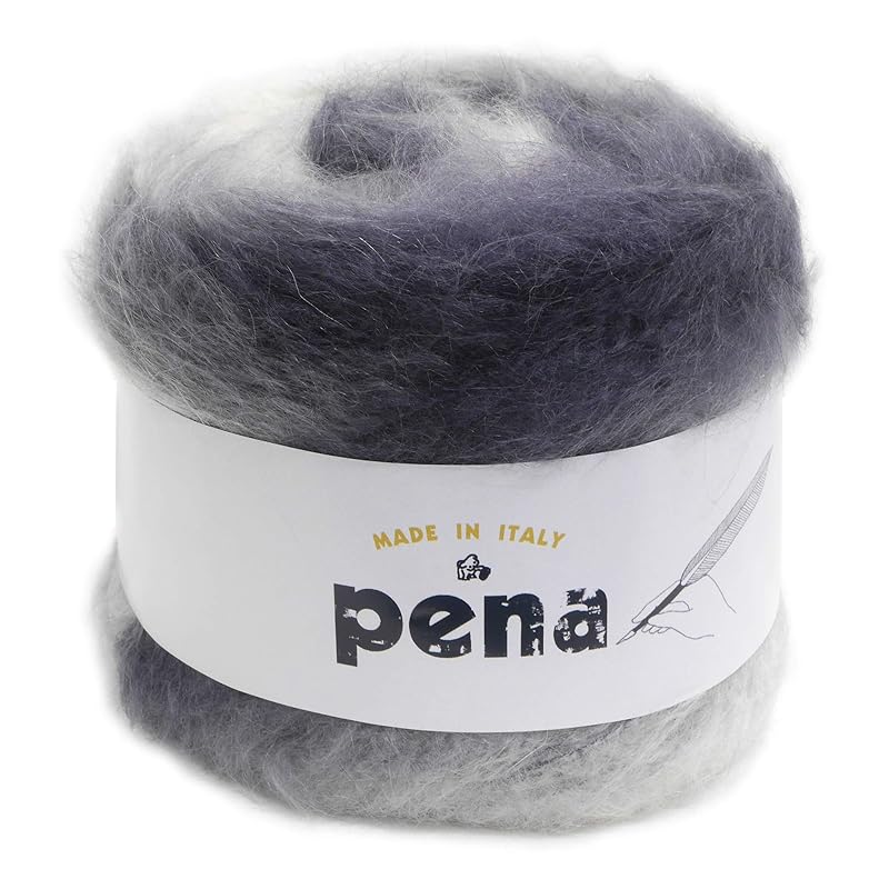 パピー ペナ 毛糸 極太 Col.309 グレー 系 150g 約270m 67