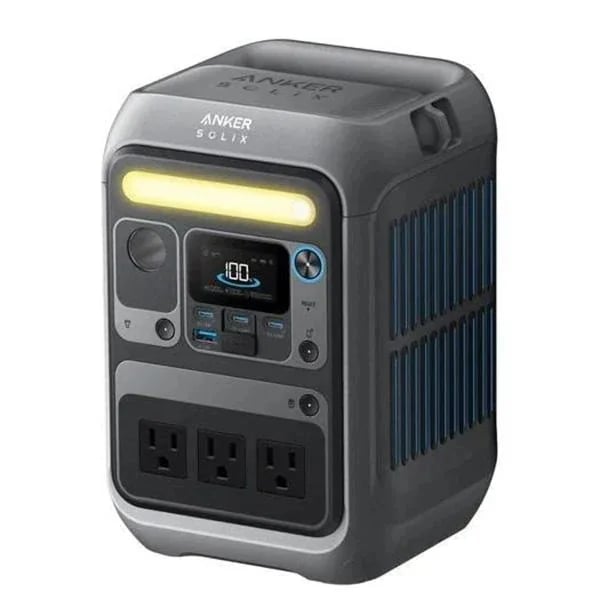 アンカー ポータブル電源 288Wh A17225Z1 ダークグレー Solix C300 Portable Power Station Anker