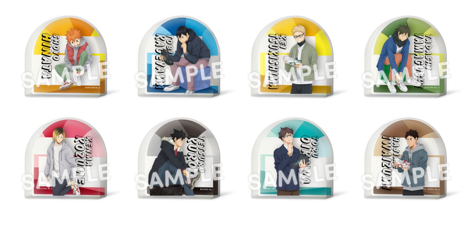 【新品/公式】 ハイキュー!!_ShoesFit トレーディングアクリルブロック　【BOX】 公式グッズ 公式ライセンス colleize コレイズ アニメ キャラクター グッズ