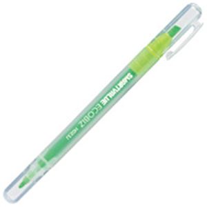 （まとめ）ジョインテックス 蛍光ツインマーカー 緑10本 H023J-GN-10(×10セット)