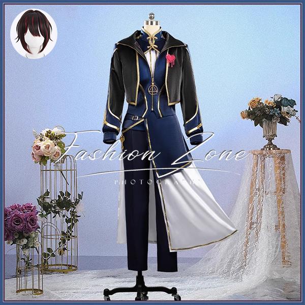 にじさんじ VTuber 風 ましろ爻 5周 ライブ衣装 コスプレ衣装 ウィッグ cosplay ハロウィン 演出服 変装