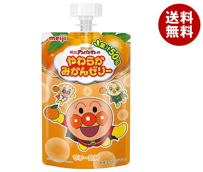 メーカー/問屋直送明治 それいけ!アンパンマンのやわらかみかんゼリー 100g*36本入