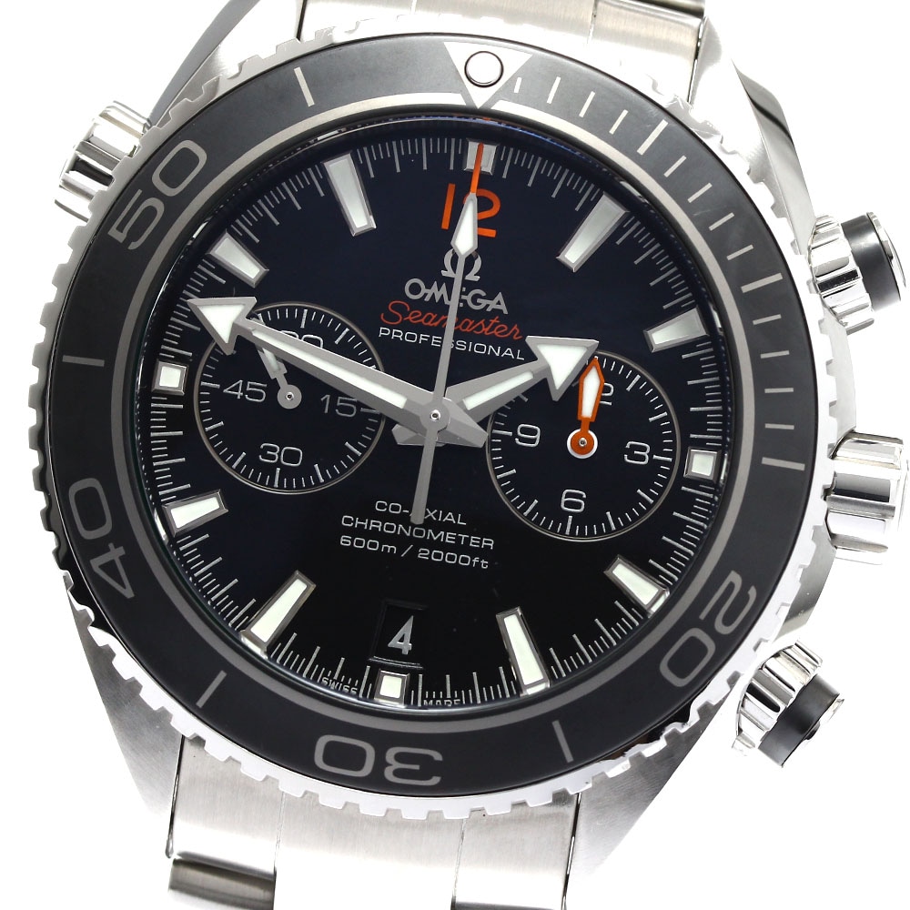 オメガ OMEGA 232.30.46.51.01.003 シーマスター600 プラネットオーシャン クロノグラフ 自動巻き メンズ 良品 保証書付き_899092【中古】