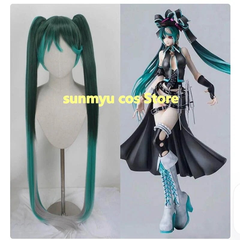 ボーカロイド　初音ミク 　骸音シーエ 囚人と紙飛行機 コスプレウィッグ