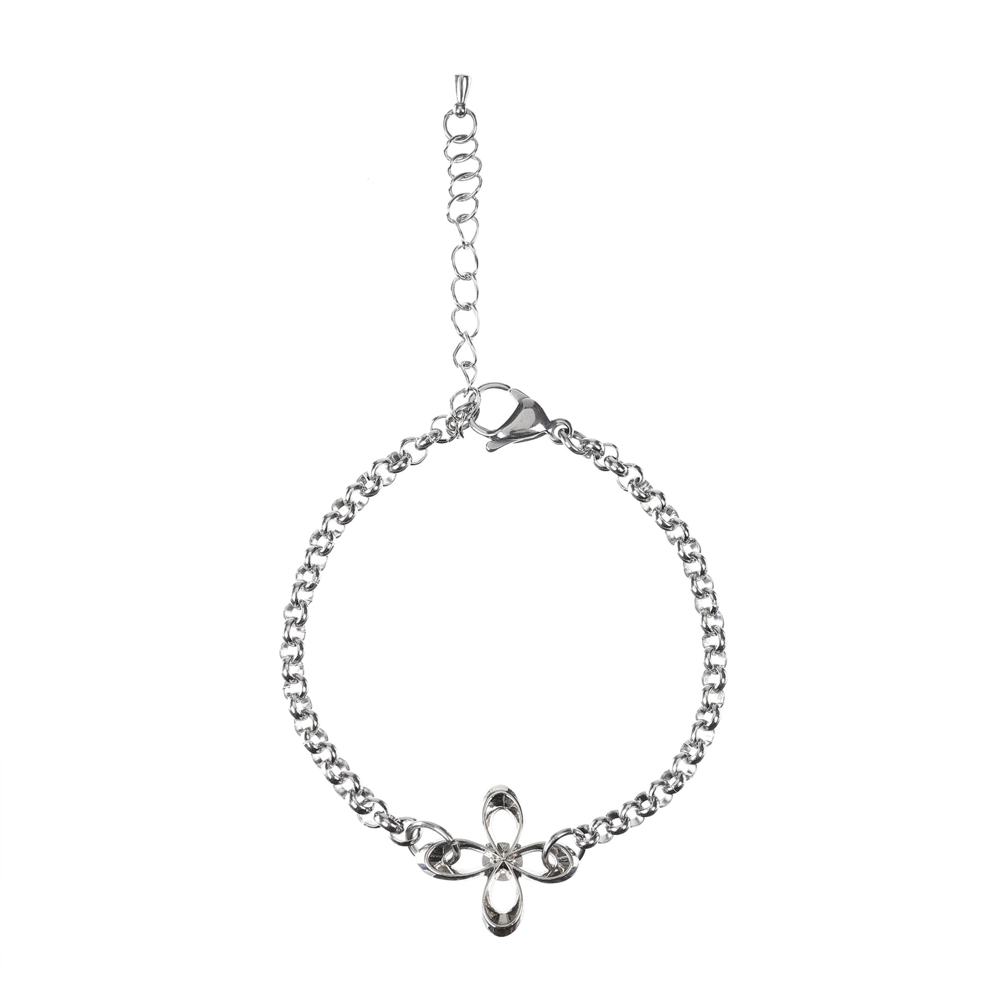 【SURGERY】 SURGERY METAL CLOVER EMBLEM BRACELET