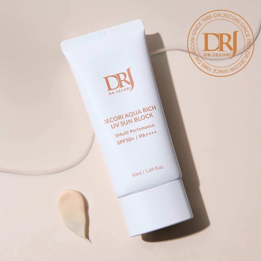 [公式][韓国化粧品] サンクリーム SPF50+ PA++++ ドクタージェコリアクアリッチUVサンブロック ジェコリ 日焼け止め 韓国コスメ