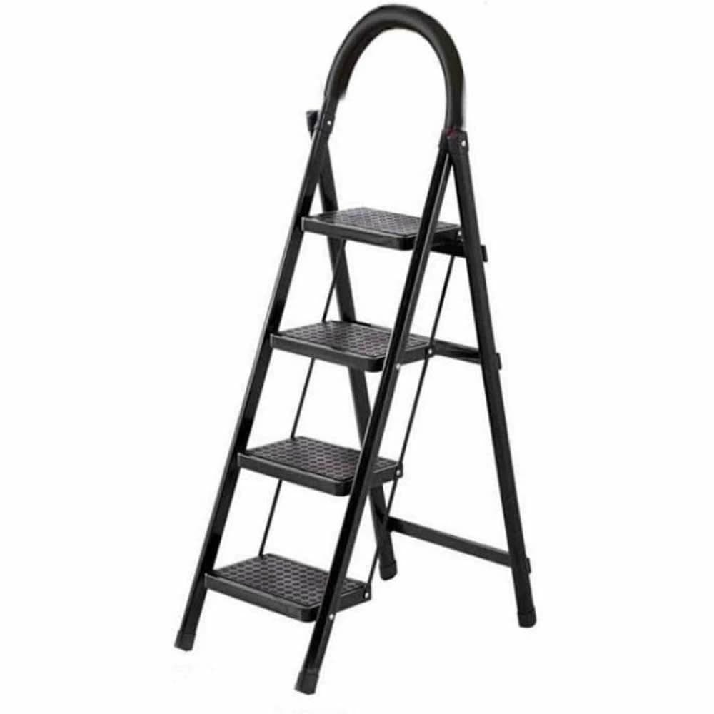 踏み台 4段 脚立はしご 軽量 梯子 テップ台 フォールディング 家庭用の小さい折り畳み式の梯子 脚立4段 強化鋼管踏み台 アルミ ミニ きゃたつ 軽量 安全 ステップ 段 脚立 耐荷重100KG 滑