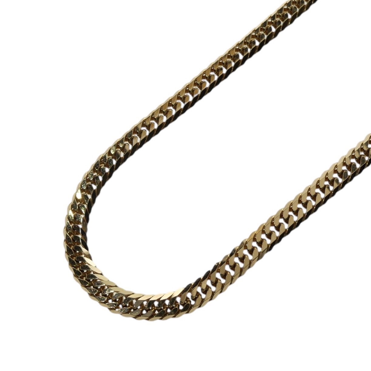 【新品】喜平ネックレス K18 18金 750 6面ダブル 102.3g 50cm 8.4mm キヘイ チェーン 金ネックレス 造幣局検定マーク 100g 60cm メンズ アクセサリー