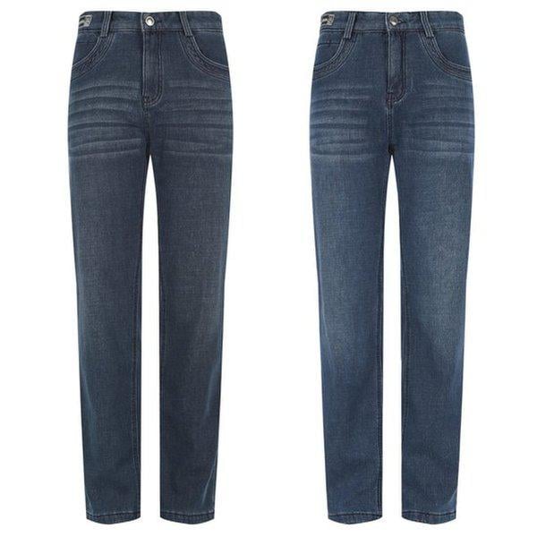 メンズ冬ソフト起毛ウォッシングデニムパンツGD-JEK-531