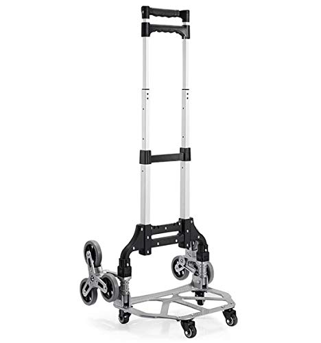 色：ブラック live 階段台車 キャリーカート ハンドトラック 折りたたみ 6輪階段車 軽量 静音 7,091円