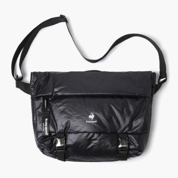 クロスバッグ TQT QP323ABG91-BLK パッド入りメッセンジャーバッグ / BLACK